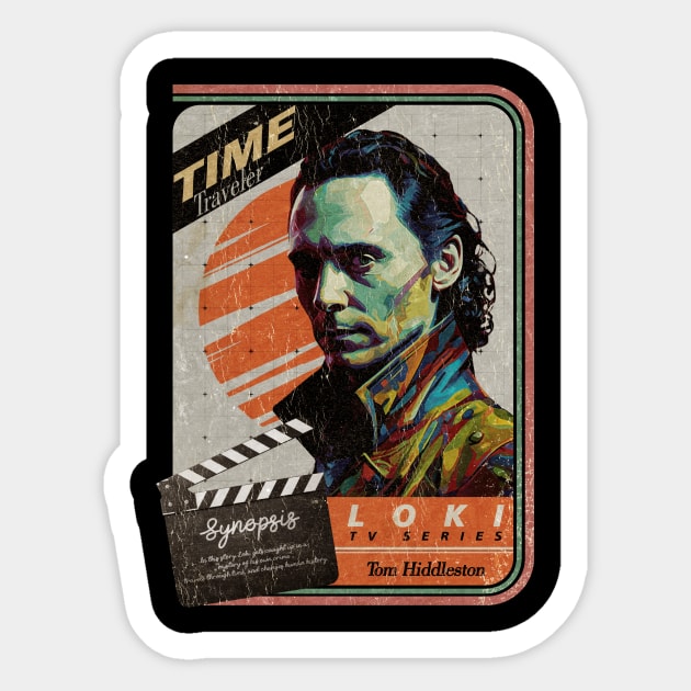 Loki - Loki Sticker by KLASYUS CLAY